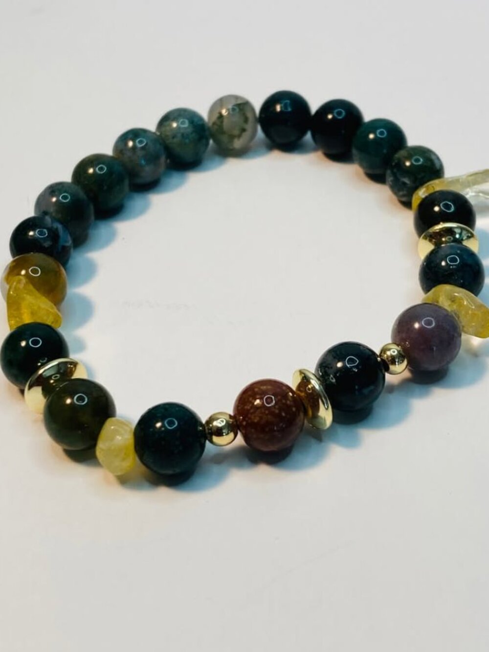 Citrine * Rondell * Indian Agate Beads